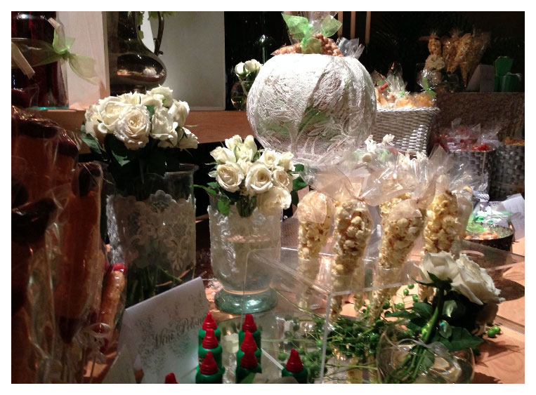 Mesa de dulces Bodas Tamarindos, palomitas